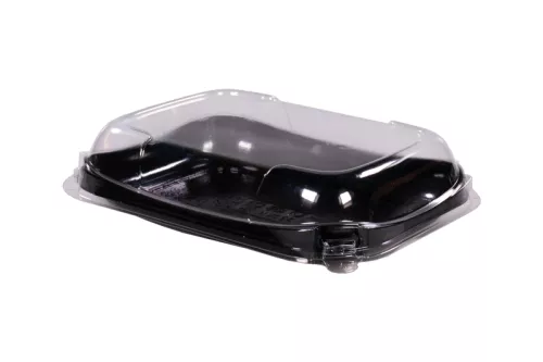 Pokrywka SNACKIPACK przeźroczysta wys.20 mm do pojemnika sushi 180x135x20 mm