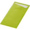 Etui na sztućce, Duni Sacchetto® z serwetką Tissue 8,5x19 cm, Kiwi