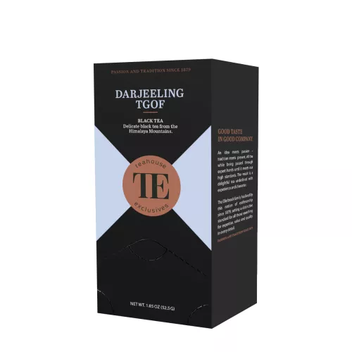 Herbata Teahouse Exclusives Darjeeling TGOF 1,75g Gourmet Tea Bag (opak. 20 szt. po 1,75g.)