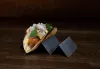 Stojak na 2 porcje taco/hot-dog/kanapka, stal nierdzewna
