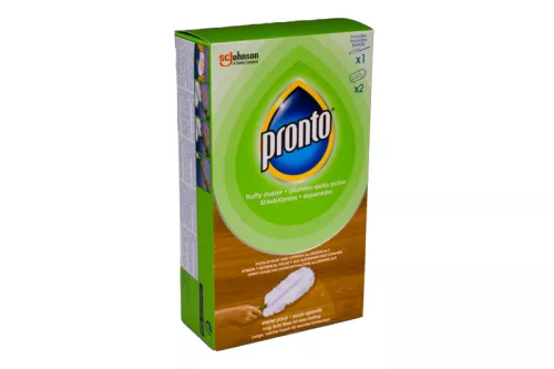 Pronto Duster - zestaw startowy : 1 rączka + 2 miotełki