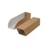 .Szufelka/tacka papierowa UNIBOX™ 21x5x5cm brązowa
