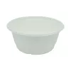 Miska DIAMOND 850ml z pulpy z trzciny cukrowej, biała śr.165mm