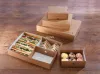 Pudełko cateringowe Natural, małe 220x152x77mm
