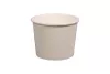 Pojemnik papierowy na lody 12oz/300ml ICE CREAM biały