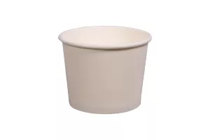 Wieczko do pojemnika papierowego na lody 12oz/300ml ICE CREAM szczelne