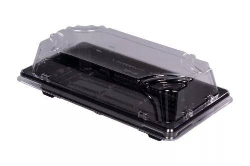 Opakowanie na sushi 16,7×9,3 cm (WP-01B / HP01) komplet