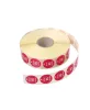 Etykiety Food Safety, jednorazowe - środa
