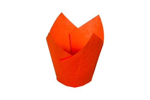 Papilotka muffin tulipan czerwony 50/85 wys.90mm