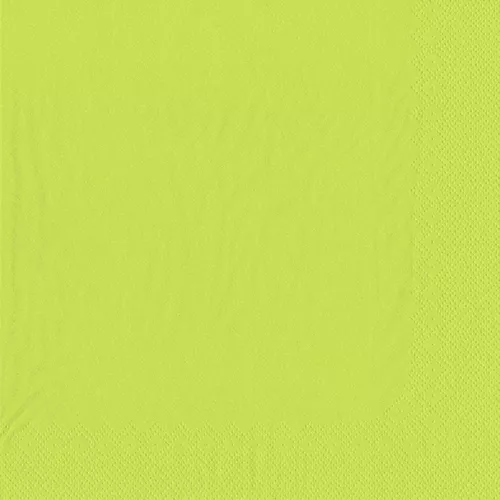 Serwetka limonka 2w 40x40cm w składce 1/4