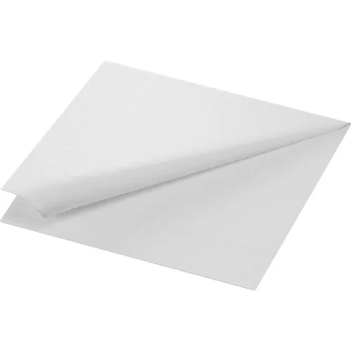 Serwetka biała 2w 40x40cm w składce 1/4 (Duni 178994)