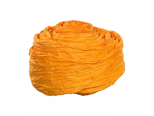 Wstążka papierowa 5cm pomarańczowa