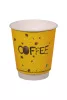 Kubek papierowy coffee & tea 2-warstwowy 300 ml (z logo żółw)
