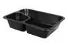 Pojemnik obiadowy COLT czarny 227x178x50 mm LITE do zgrzewu