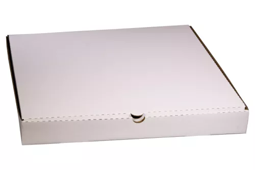 Pudełko kartonowe do pizzy 41x41x4 cm białe