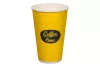 KUBEK PAPIEROWY + PE 2-W 400 ML COFFEE TIME (25) (500)