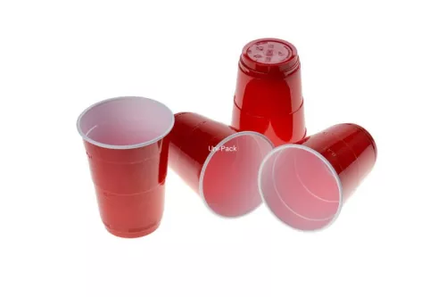 KUBEK PART CZERWONY PS 400 ML (50) (800)
