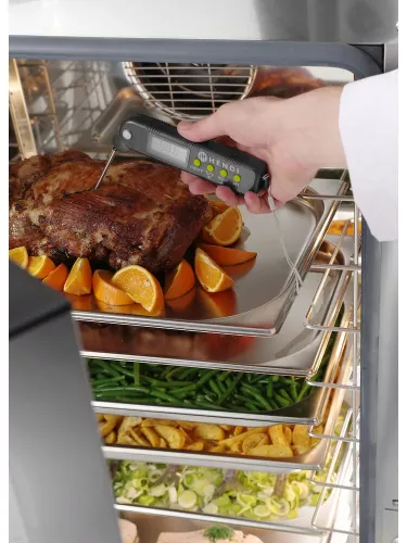 Termometr cyfrowy ze składaną sondą HACCP -50oC do +300oC