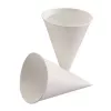 Kubek stożkowy, rożek 120ml śr.75 mm, papier z trzciny