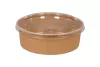 Pojemnik sałatkowy papierowy kraft 1100 ml śr. 184 mm