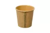 KUBEK PAPIEROWY BRĄZOWY ECO- PLA 100ML 4OZ  A 100 (1000)