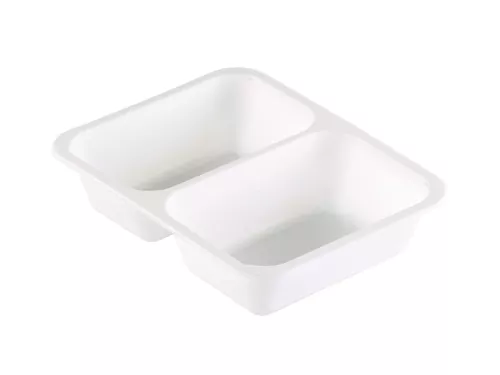 Pojemnik PP Caterline 1185ml dwudzielny biały