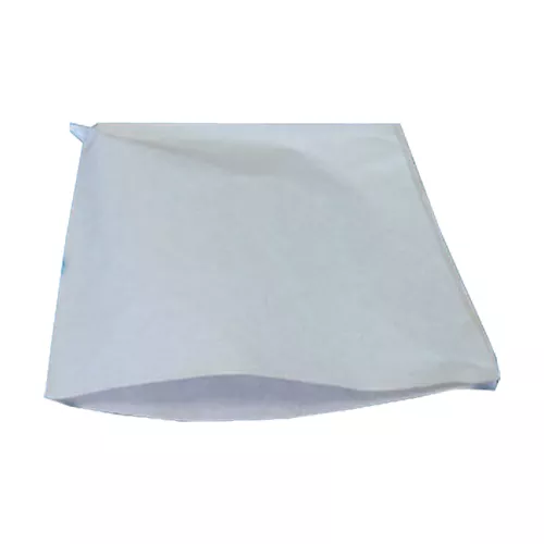 Torba papierowa na kurczaki biała foliowana PE duża 250x300 mm