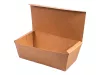 Pudełko kurczak duży klejone brązowe eco 220/200x120/100x75mm