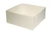 Kartonik na tort 32x32x14 cm biały (spód)
