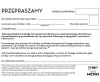DELIVERY KARTY ZAMIENNIKÓW (1 OPAK = 200SZT )