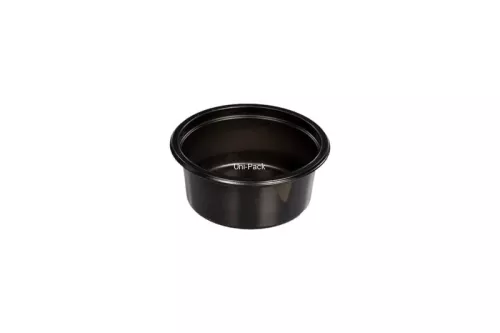 Pojemnik do sosów 50 ml czarny śr. 65 mm