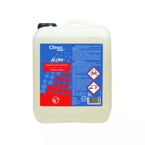 CLINEX EXPERT+ ALUM - PREPARAT DO MYCIA ALUMINIUM (FELGI, BURTY, CHŁODNICE) 5L