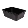 Pojemnik obiadowy niedzielony czarny 2200 ml 227x178x80 mm do zgrzewu