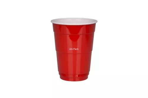 KUBEK PART CZERWONY PS 400 ML (50) (800)