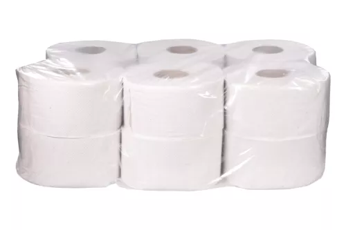 Papier toaletowy 1W duża rolka, szary, makulatura