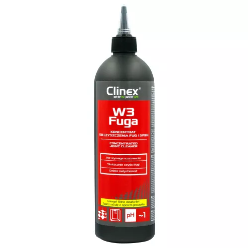Koncentrat do czyszczenia fug i spoin - Clinex W3 Fuga 1L