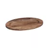 Drewniana podstawka do brytfanny żeliwnej 15,5×9,5 cm
