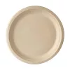 Talerz obiadowy śr. 26cm okrągły, brązowy