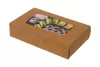 Pudełko papierowe 23x14,5x5cm (HP09) eco/kraft 'szuflada' z okienkiem do sushi, ciast i nie tylko