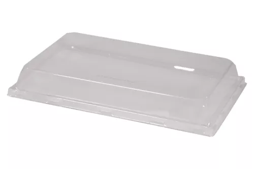 Pokrywka PET do opakowania papierowego premium 220x135mm (HP07) do sushi i pralin
