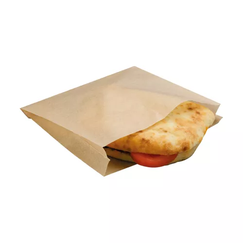 Kompostowalna torebka na kanapkę grillowaną, dł. 170mm