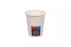 Wieczko białe śr. 80 mm do kubków papierowych 200/250 ml