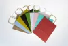 Torba papierowa klockowa 180x80x225 mm mix kolorów uchwyt skręcany