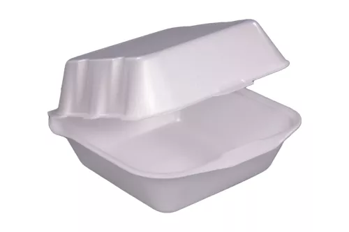 Hamburger Box styropianowy 13,5x13,5x7,5 cm