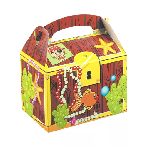 Pudełko z rączką MEAL BOX SKRZYNIA SKARBÓW 152x100x102mm