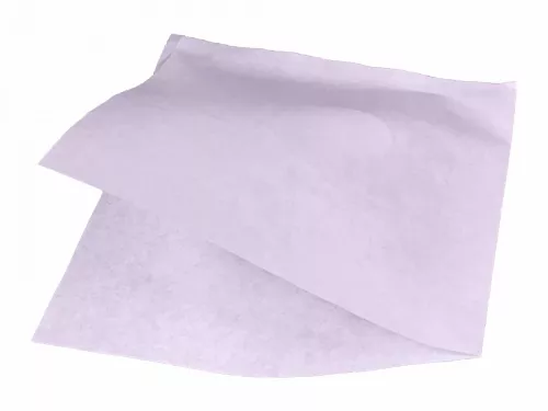 Torebka papierowa hamburger biała foliowana PE 125x135 mm
