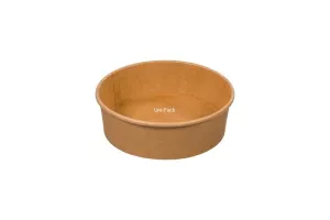 Wieczko PET do poj. sałatkowego kraft 460/750ml śr 148 mm