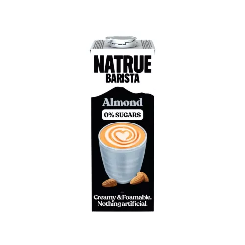 NATRUE Barista Almond Drink 0% Sugars– naturalny napój migdałowy