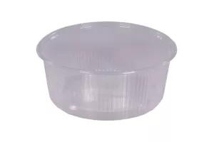 Pokrywka PP do pojemników okrągłych 125-500ml o śr.100 mm
