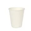 Kubek 200ml z pulpy z trzciny cukrowej, śr.80mm, biały